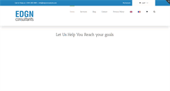 Desktop Screenshot of edgnconsultants.com